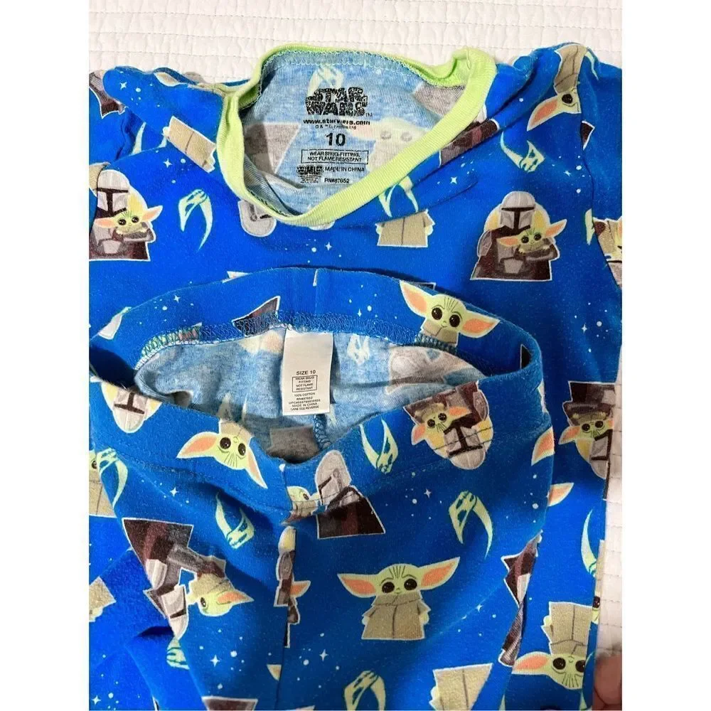 Star Wars Baby Yoda Grogu Mandalorian PJs‎
